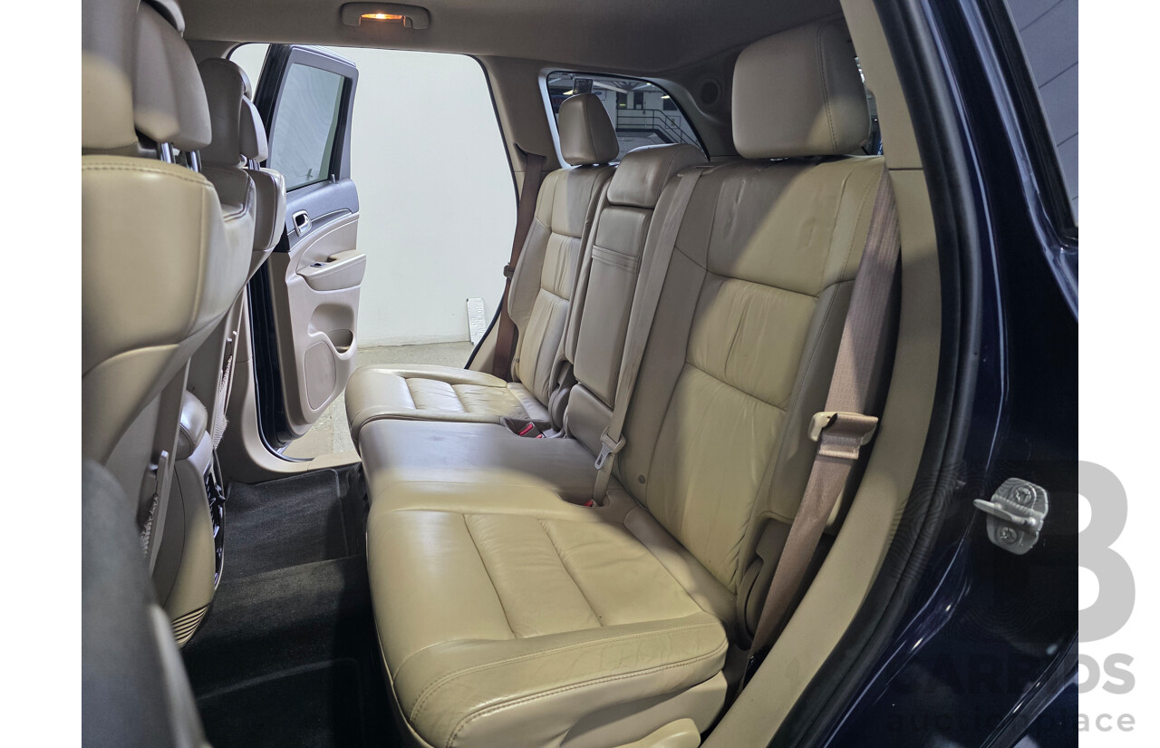 11/2013 Jeep Grand Cherokee LIMITED (4x4) WK MY14 4d Wagon Blue 3.0L