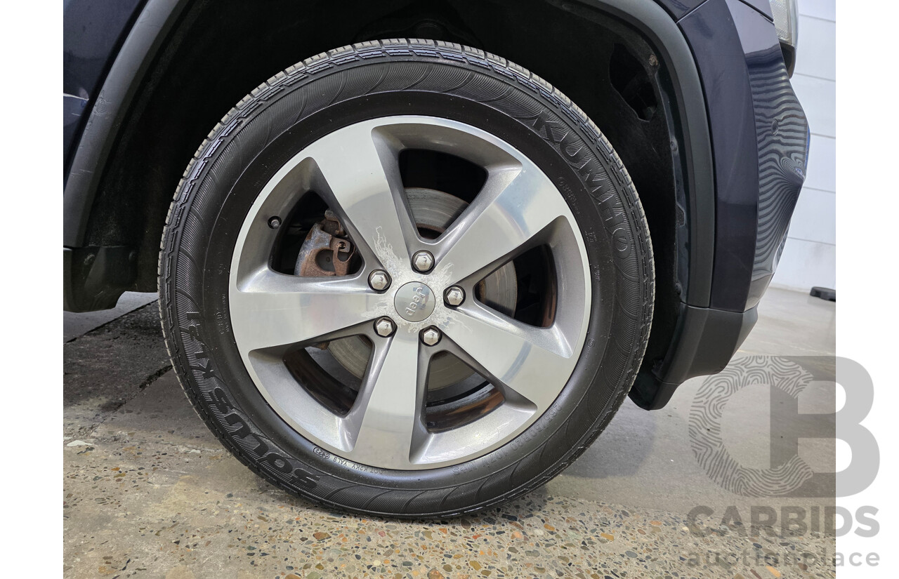 11/2013 Jeep Grand Cherokee LIMITED (4x4) WK MY14 4d Wagon Blue 3.0L