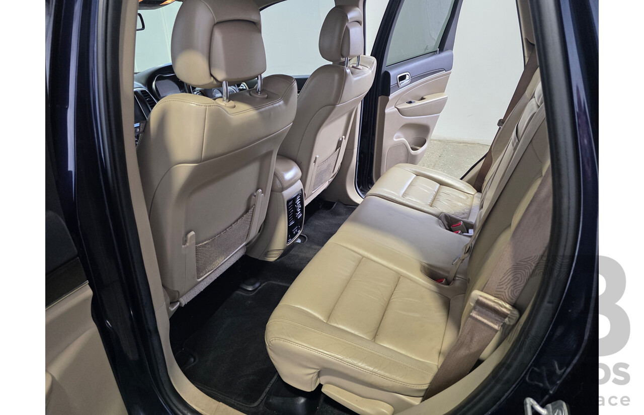 11/2013 Jeep Grand Cherokee LIMITED (4x4) WK MY14 4d Wagon Blue 3.0L