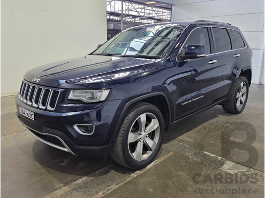 11/2013 Jeep Grand Cherokee LIMITED (4x4) WK MY14 4d Wagon Blue 3.0L