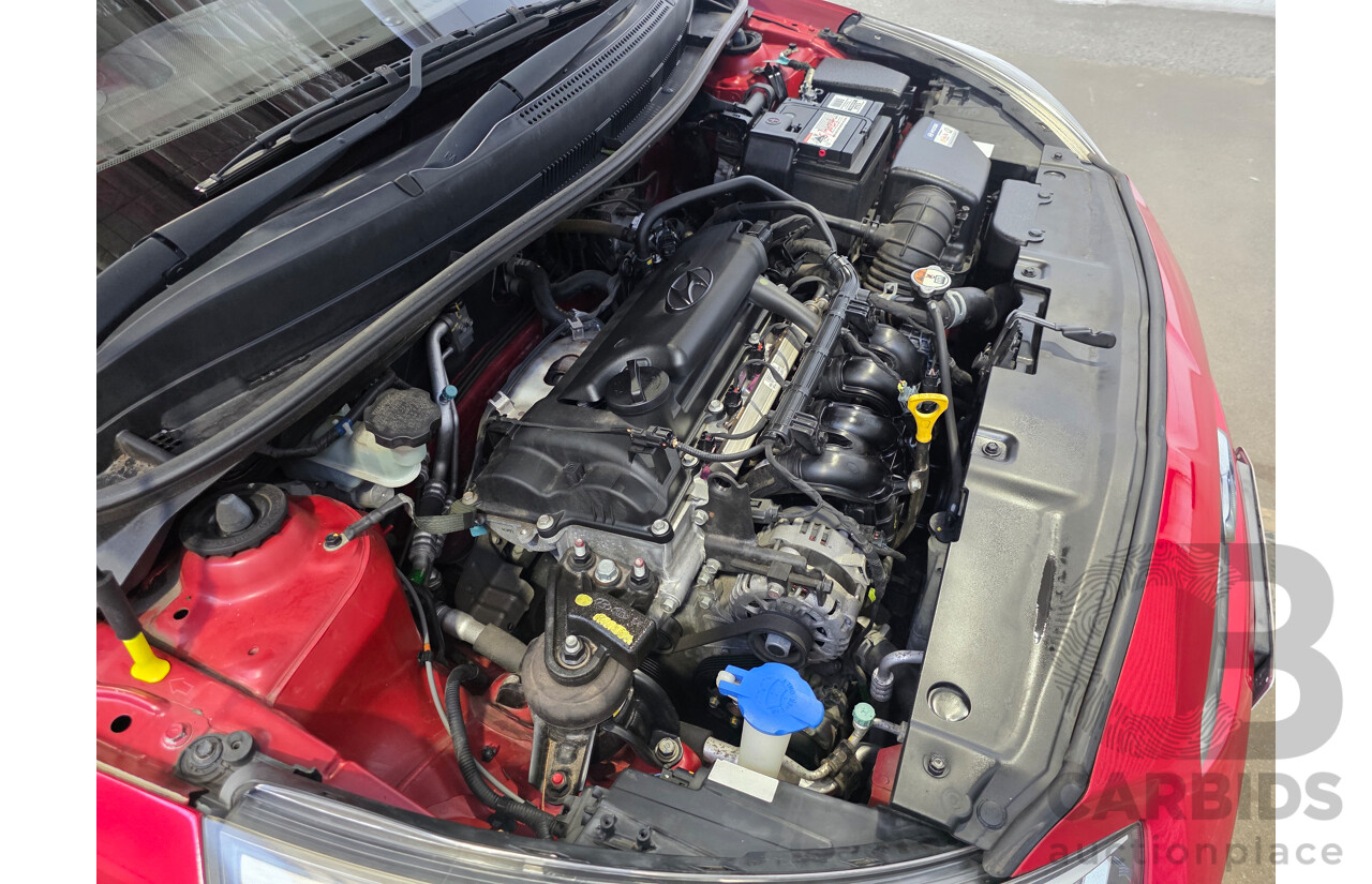 10/2016 Hyundai Accent ACTIVE RB4 MY16 5d Hatchback Red 1.4L