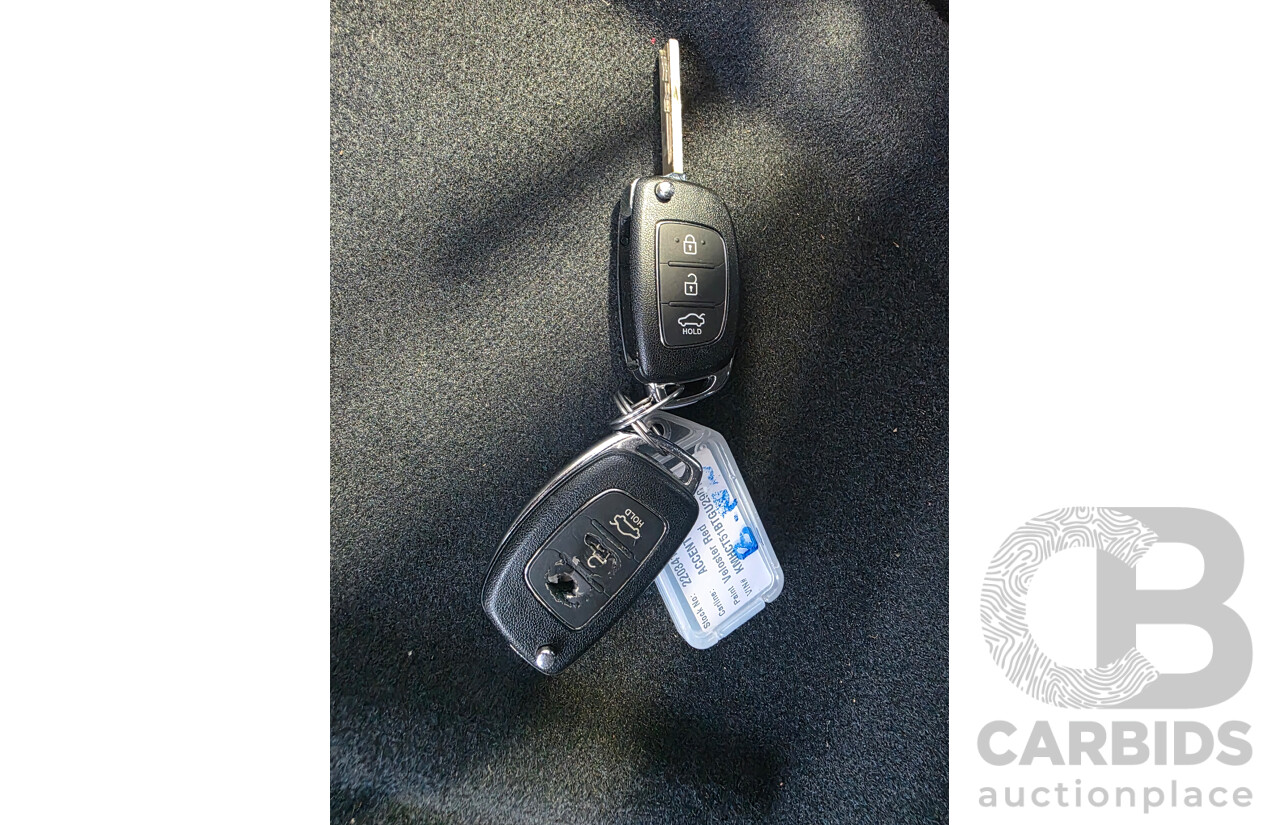 10/2016 Hyundai Accent ACTIVE RB4 MY16 5d Hatchback Red 1.4L