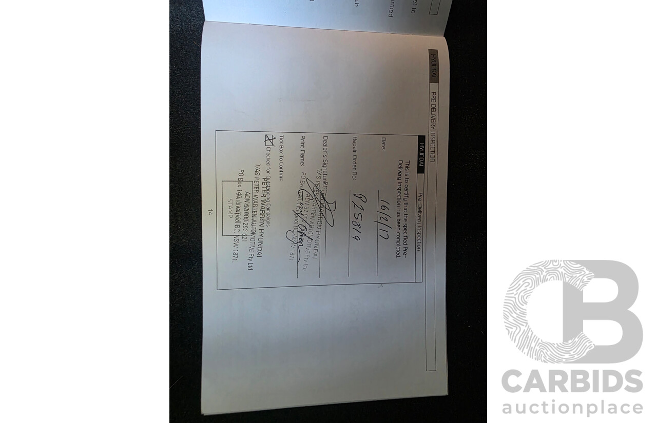 10/2016 Hyundai Accent ACTIVE RB4 MY16 5d Hatchback Red 1.4L