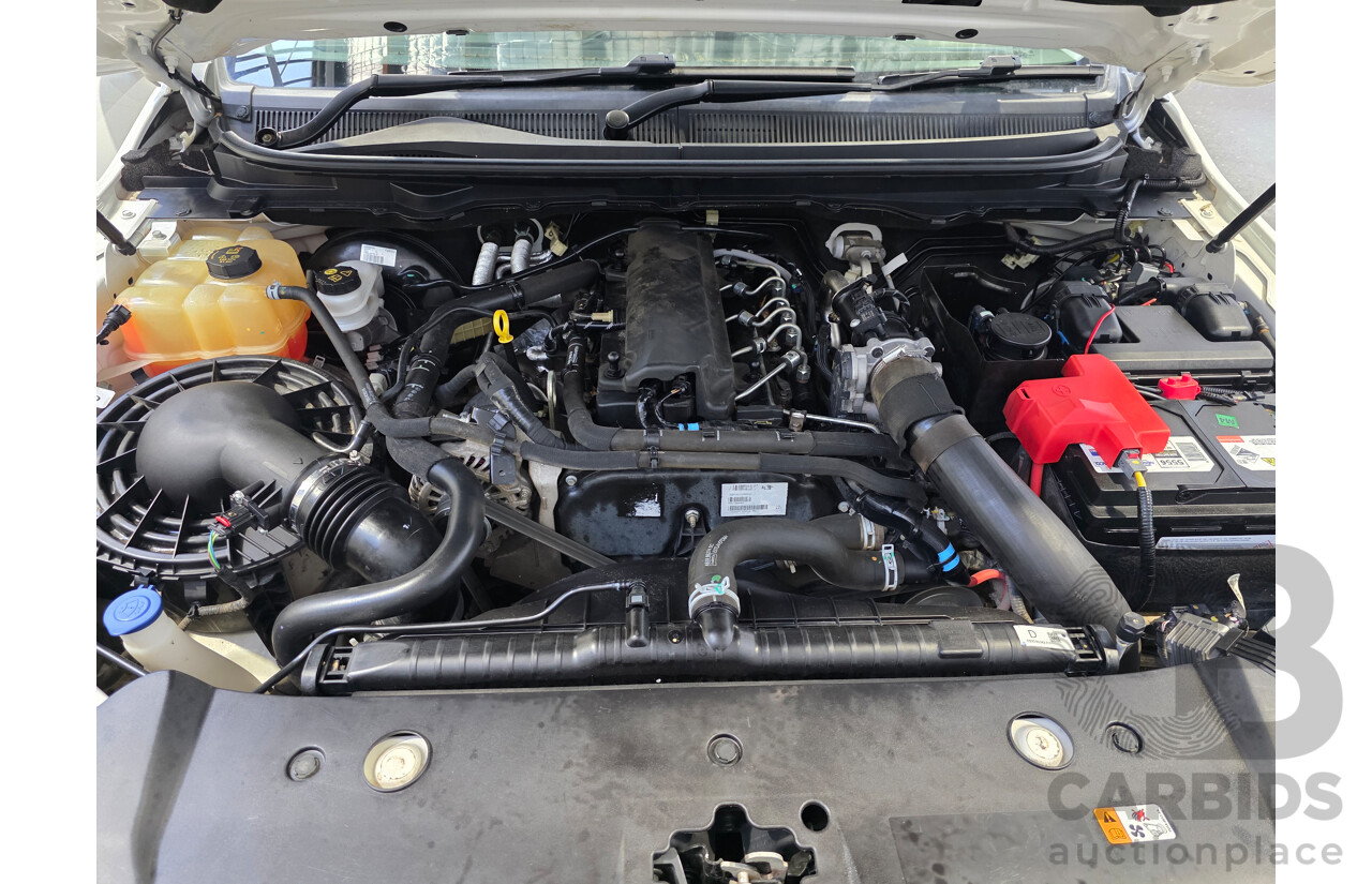 2020 Ford Ranger XL 3.2 (4x4) PX MKIII MY20.25 Super Cab Chassis White 3.2L