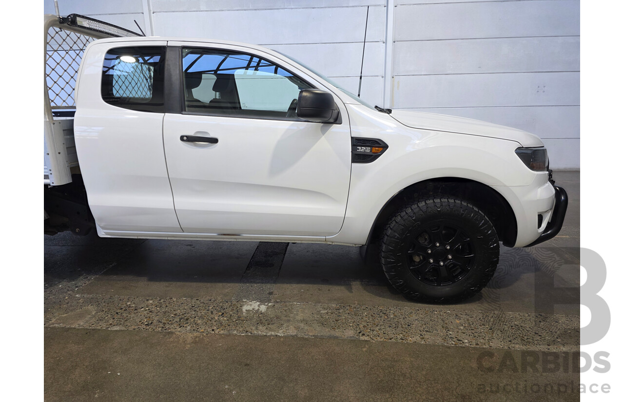 2020 Ford Ranger XL 3.2 (4x4) PX MKIII MY20.25 Super Cab Chassis White 3.2L