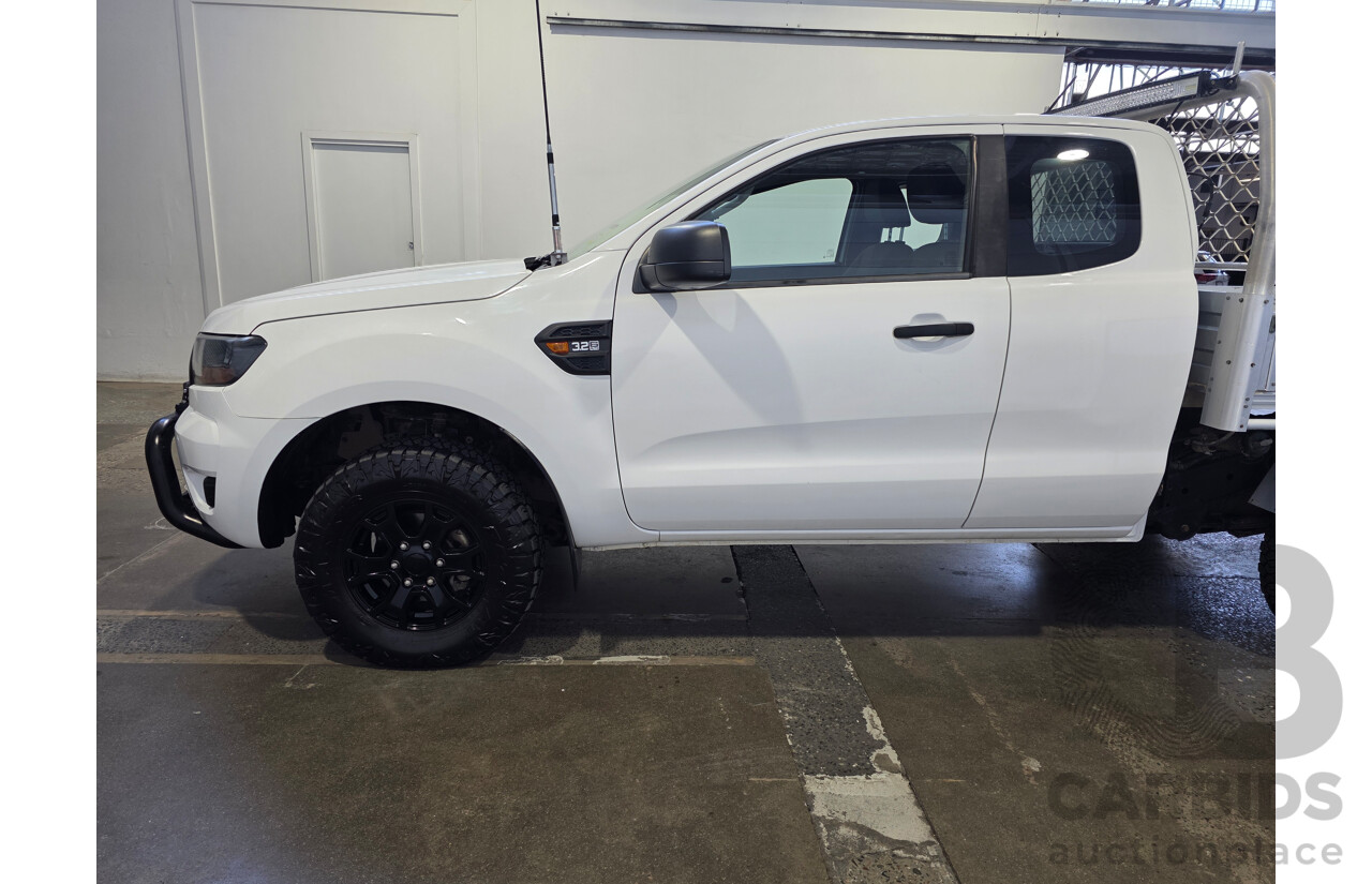 2020 Ford Ranger XL 3.2 (4x4) PX MKIII MY20.25 Super Cab Chassis White 3.2L
