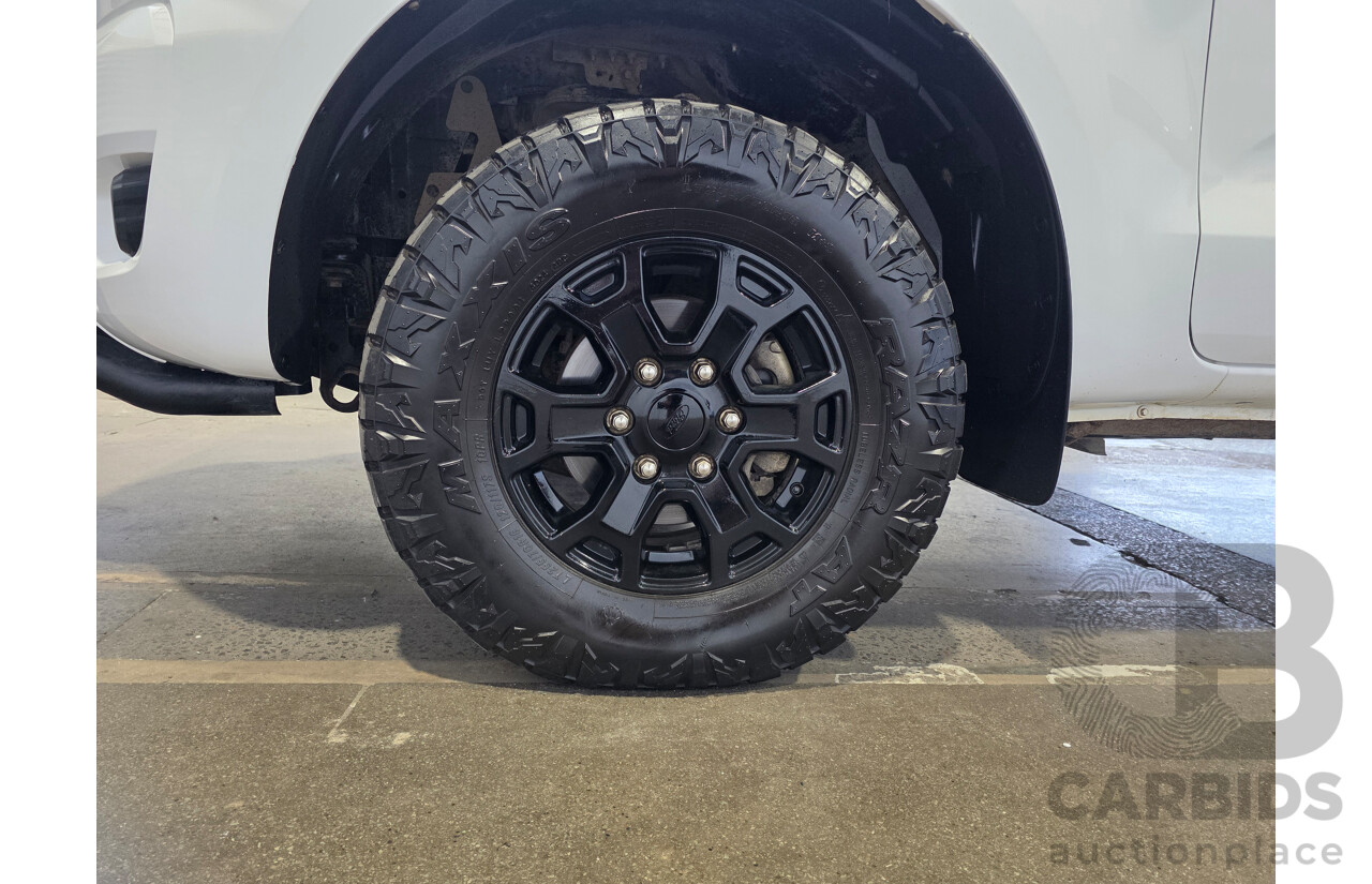 2020 Ford Ranger XL 3.2 (4x4) PX MKIII MY20.25 Super Cab Chassis White 3.2L