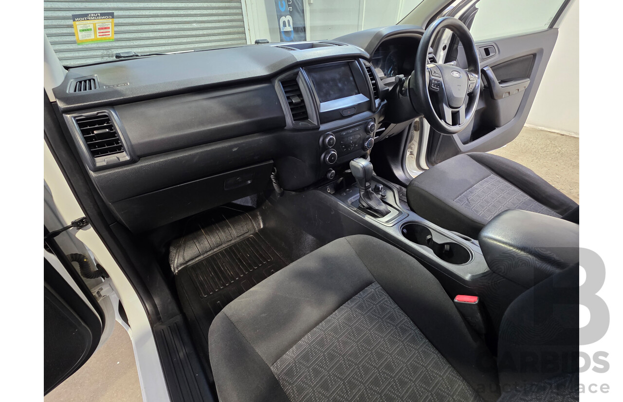 2020 Ford Ranger XL 3.2 (4x4) PX MKIII MY20.25 Super Cab Chassis White 3.2L