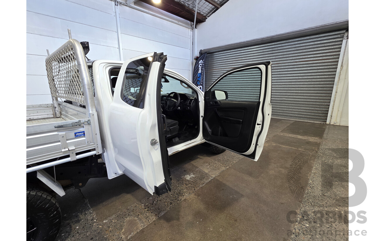 2020 Ford Ranger XL 3.2 (4x4) PX MKIII MY20.25 Super Cab Chassis White 3.2L