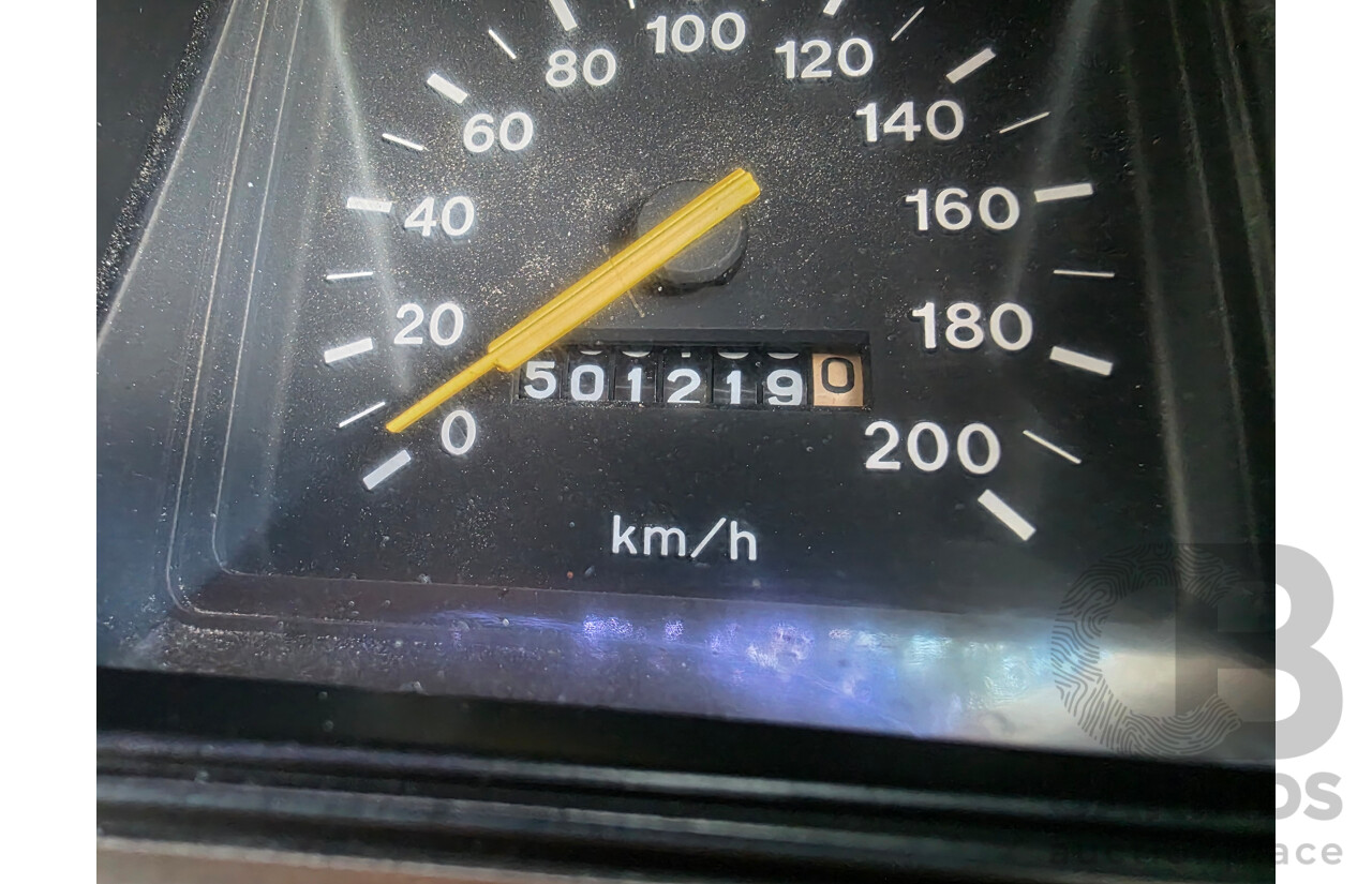 8/1981 Holden WB 2d Utility White V8 4.2L