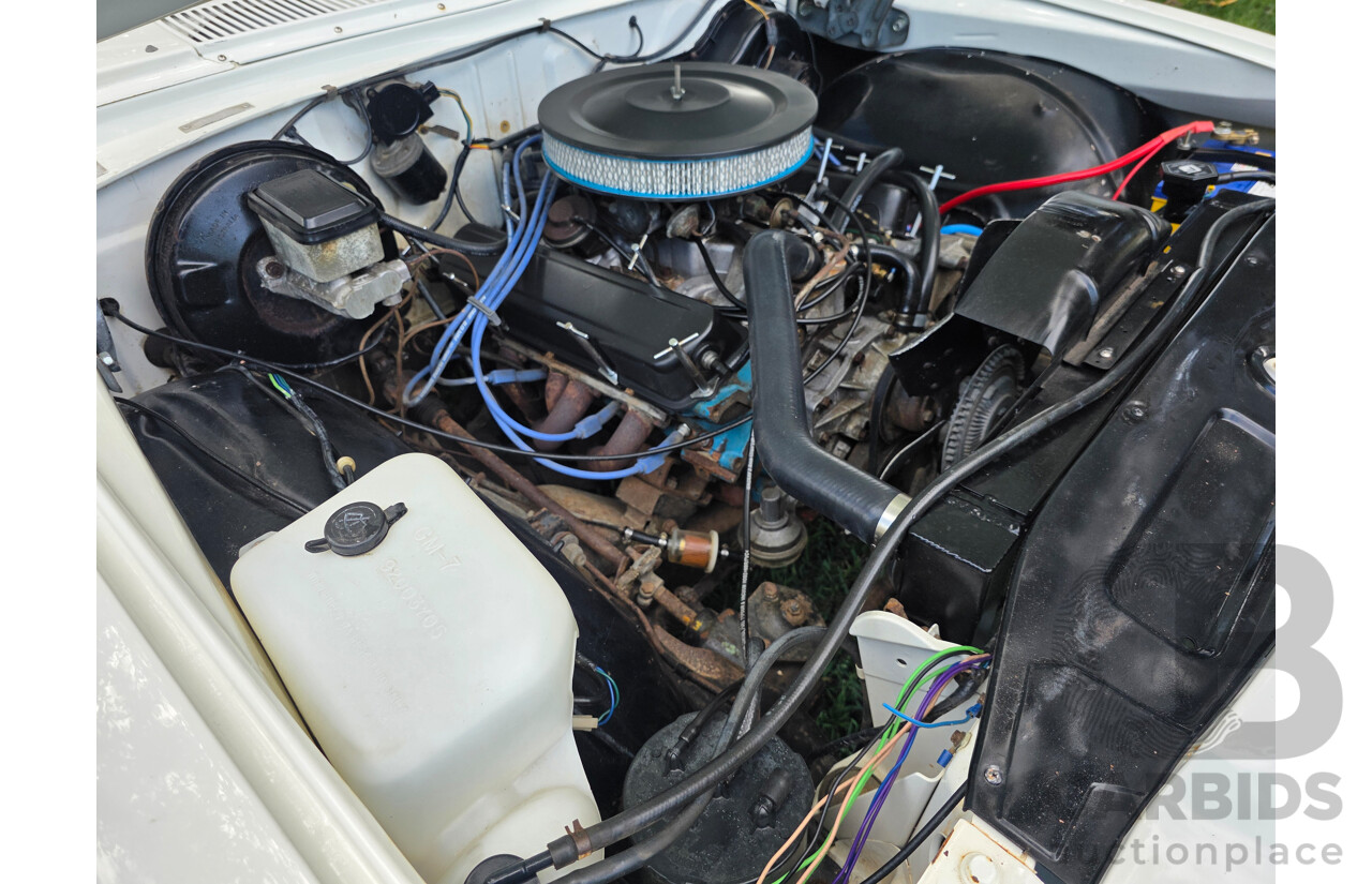 8/1981 Holden WB 2d Utility White V8 4.2L