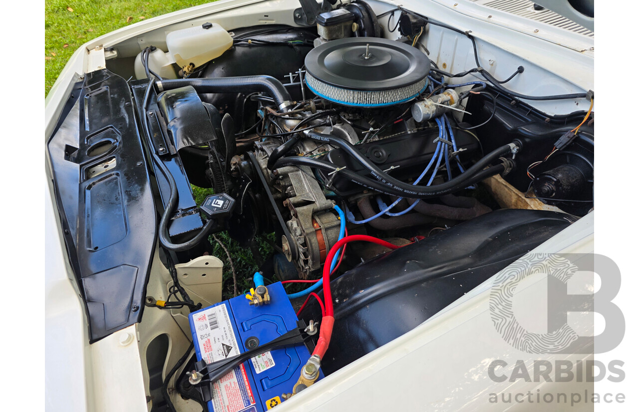 8/1981 Holden WB 2d Utility White V8 4.2L
