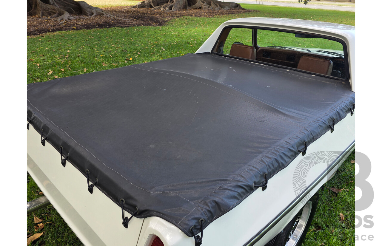 8/1981 Holden WB 2d Utility White V8 4.2L