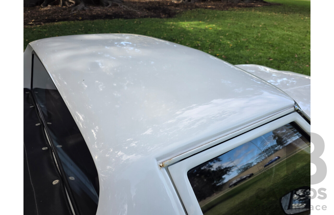 8/1981 Holden WB 2d Utility White V8 4.2L
