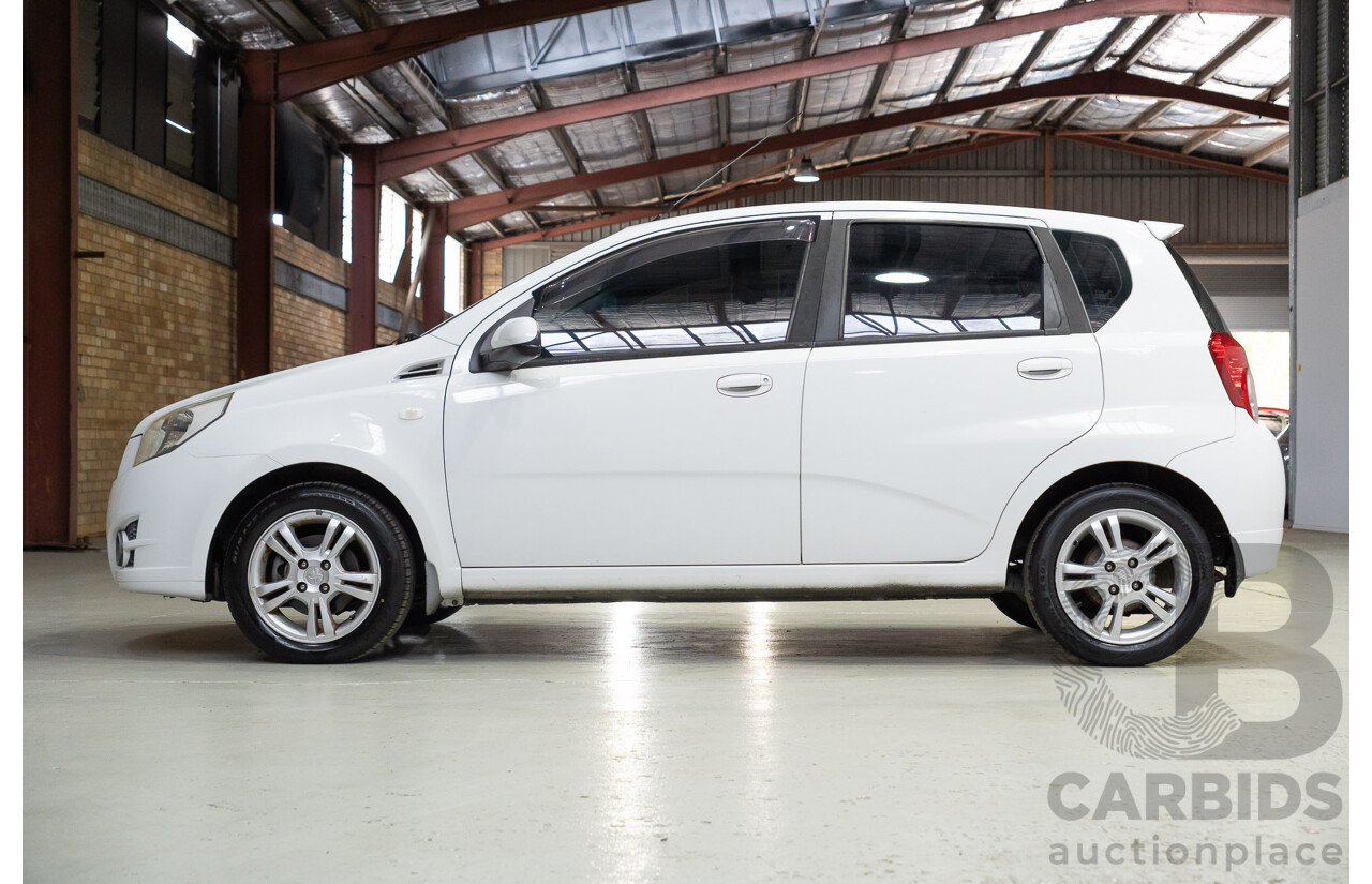 01/2011 Holden Barina TK MY11 5d Hatchback White 1.6L