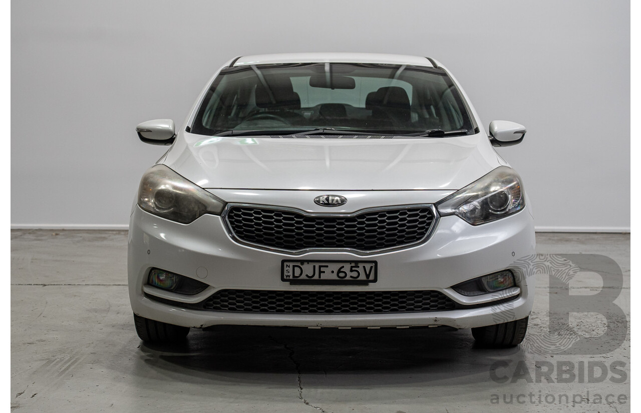 06/2015 Kia Cerato S YD MY15 4D Sedan White 1.8L
