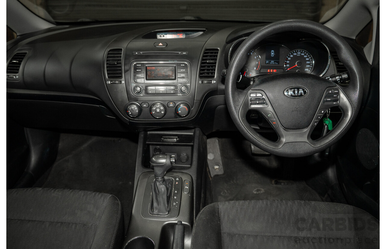 06/2015 Kia Cerato S YD MY15 4D Sedan White 1.8L