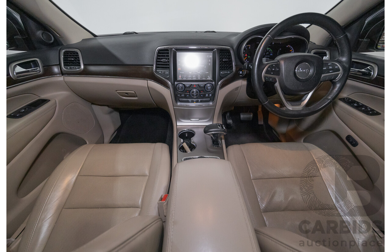 4/2015 Jeep Grand Cherokee Limited (4x4) WK MY15 4d Wagon Black Turbo Diesel V6 3.0L