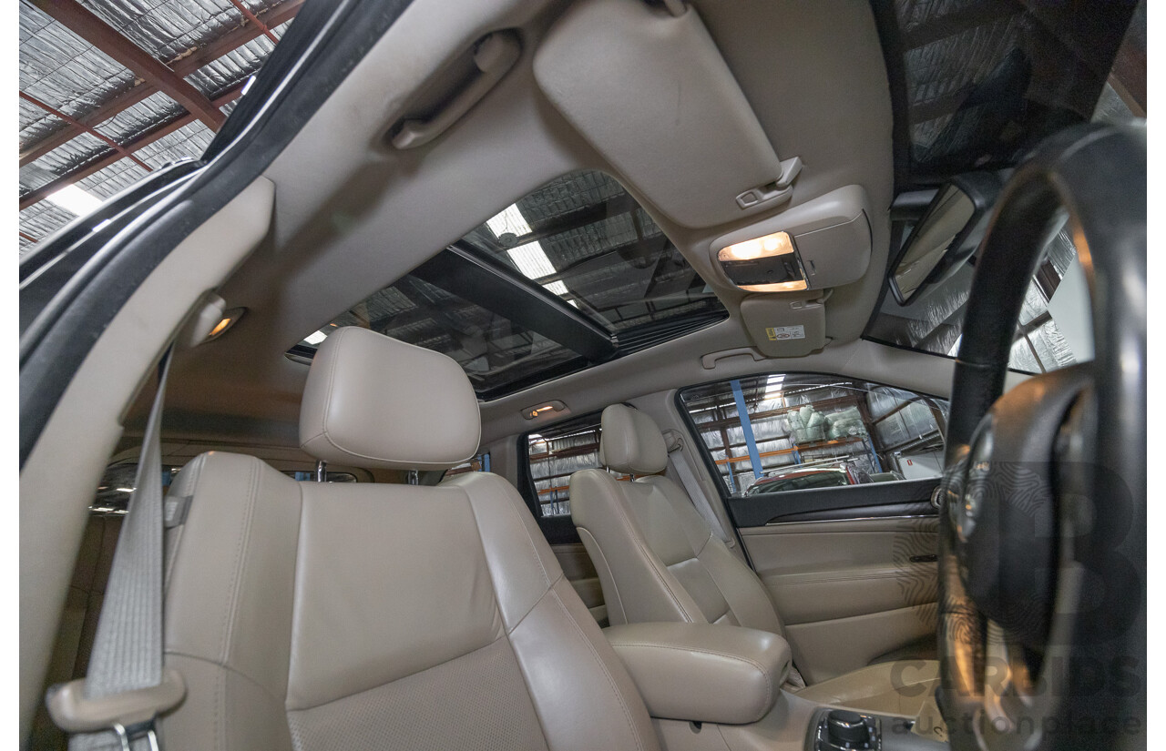 4/2015 Jeep Grand Cherokee Limited (4x4) WK MY15 4d Wagon Black Turbo Diesel V6 3.0L