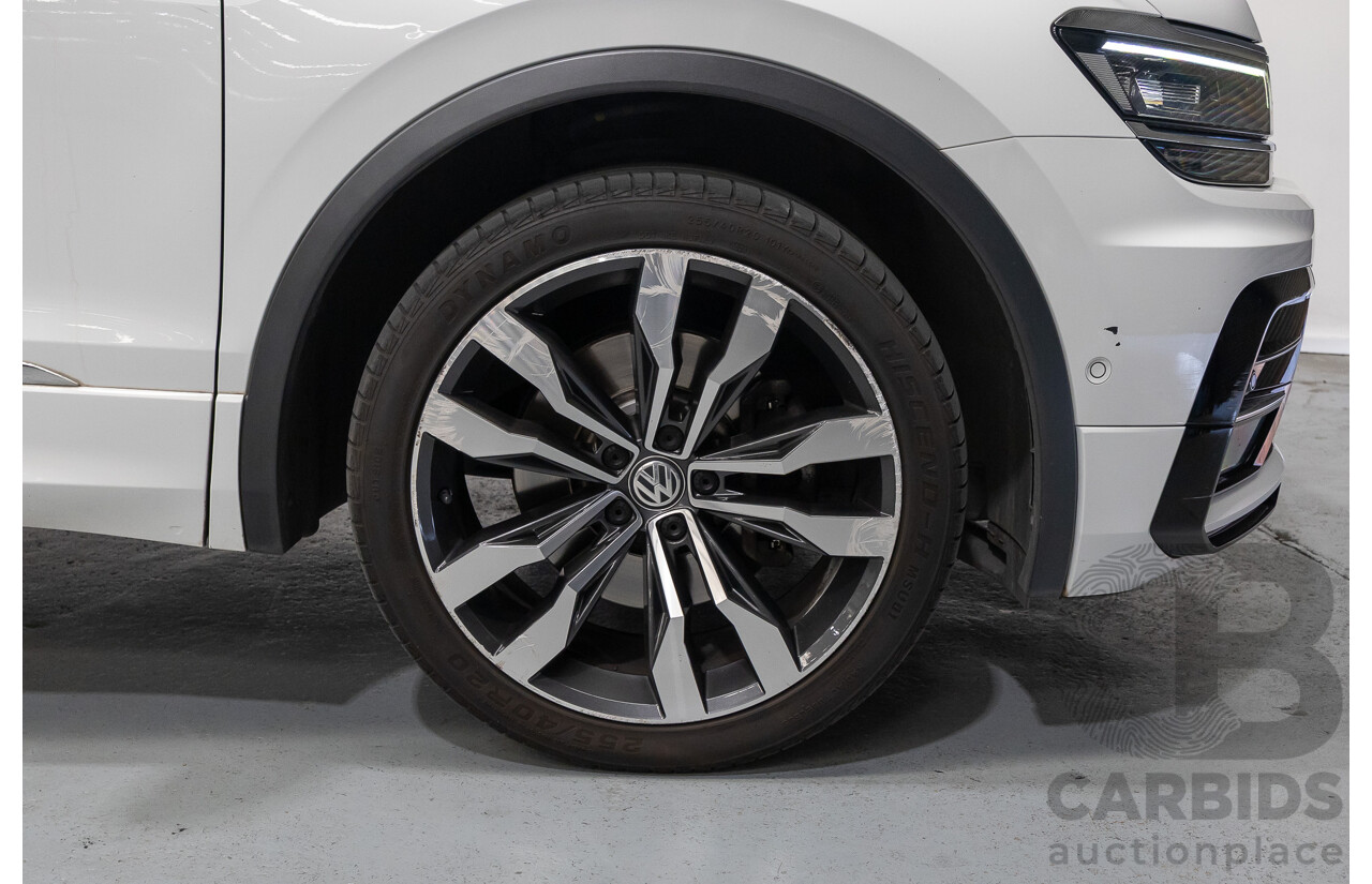 10/2019 Volkswagen Tiguan Allspace 162 TSI Highline (AWD) 5NA MY19.5 4d Wagon Pure White Turbo 2.0L - 7 Seater
