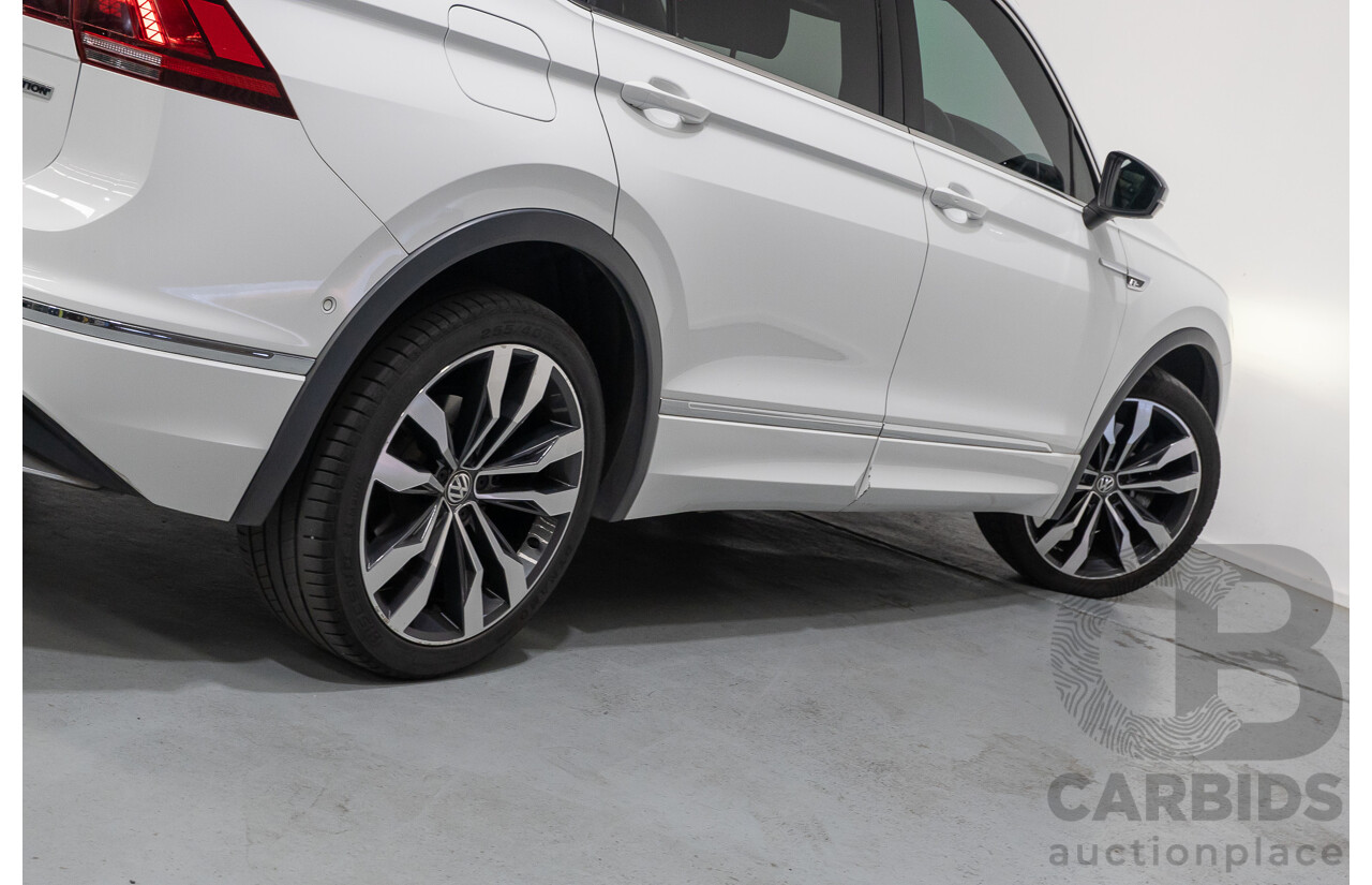 10/2019 Volkswagen Tiguan Allspace 162 TSI Highline (AWD) 5NA MY19.5 4d Wagon Pure White Turbo 2.0L - 7 Seater