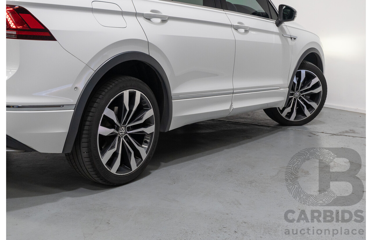 10/2019 Volkswagen Tiguan Allspace 162 TSI Highline (AWD) 5NA MY19.5 4d Wagon Pure White Turbo 2.0L - 7 Seater