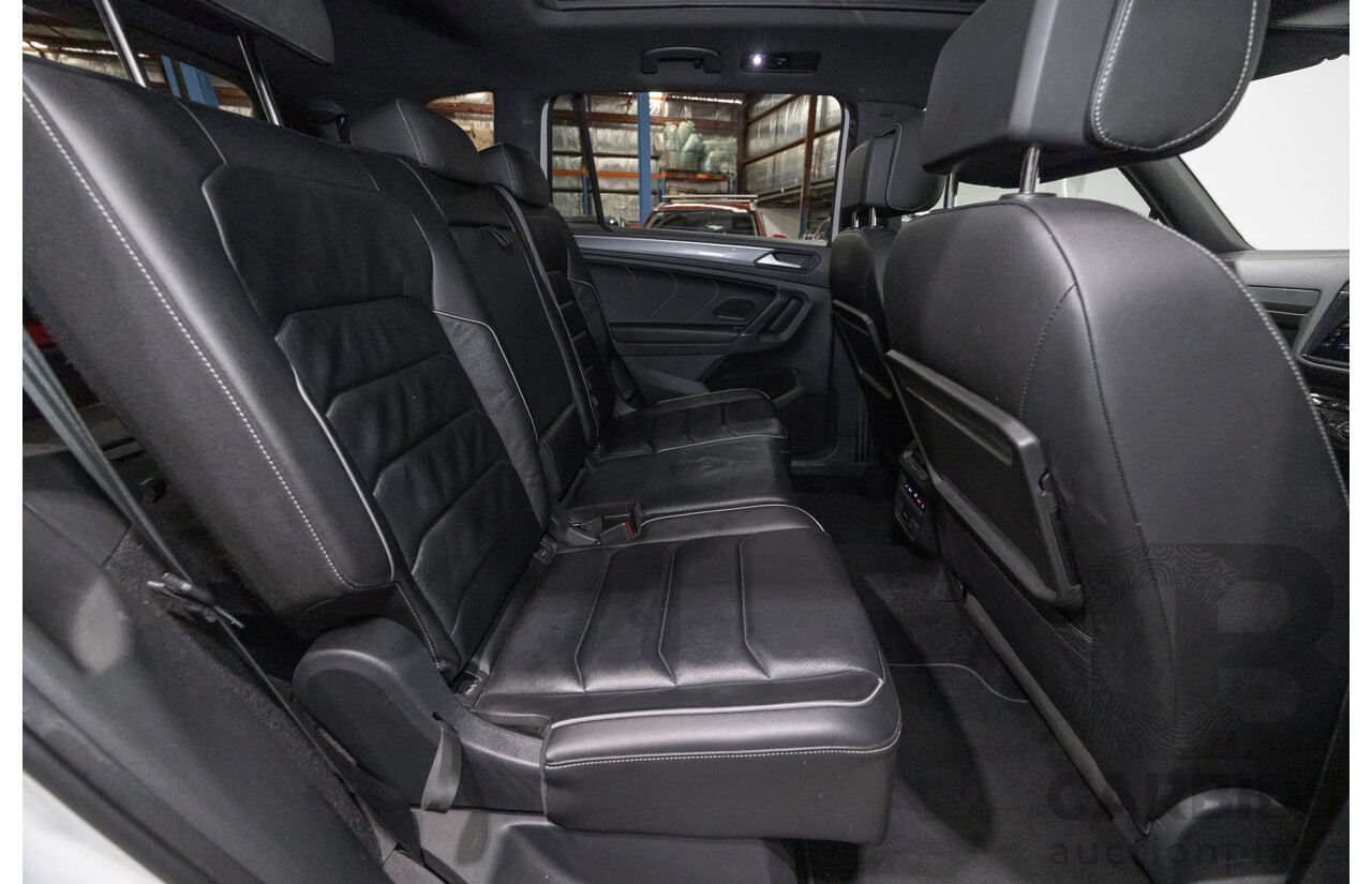 10/2019 Volkswagen Tiguan Allspace 162 TSI Highline (AWD) 5NA MY19.5 4d Wagon Pure White Turbo 2.0L - 7 Seater