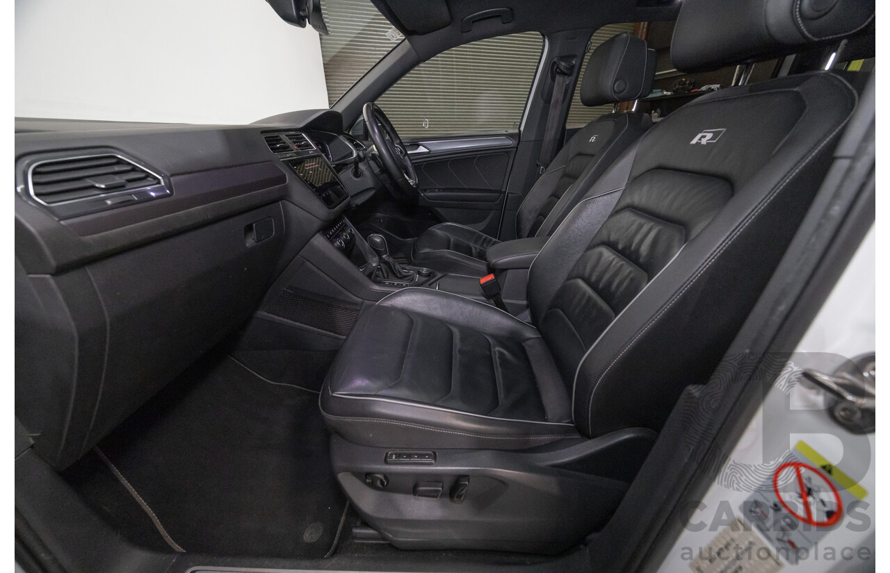 10/2019 Volkswagen Tiguan Allspace 162 TSI Highline (AWD) 5NA MY19.5 4d Wagon Pure White Turbo 2.0L - 7 Seater