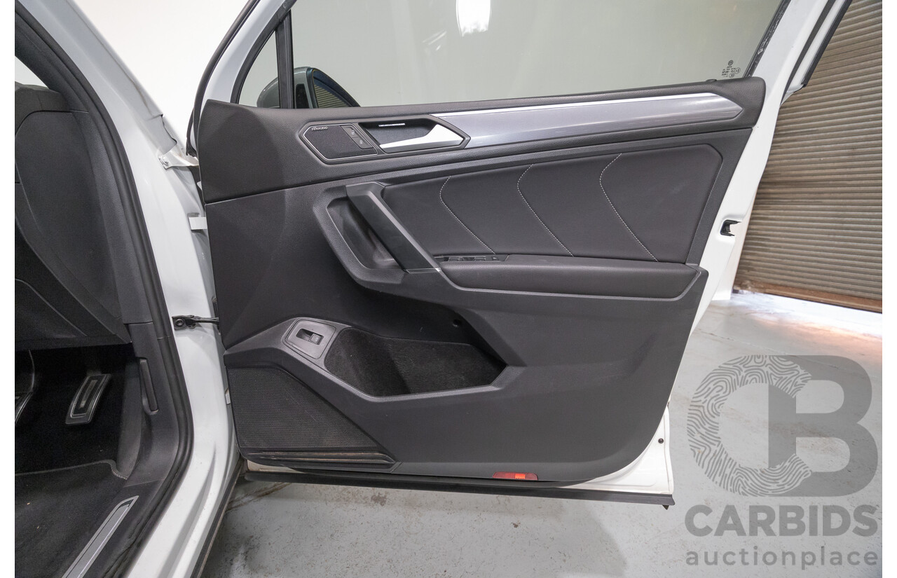 10/2019 Volkswagen Tiguan Allspace 162 TSI Highline (AWD) 5NA MY19.5 4d Wagon Pure White Turbo 2.0L - 7 Seater