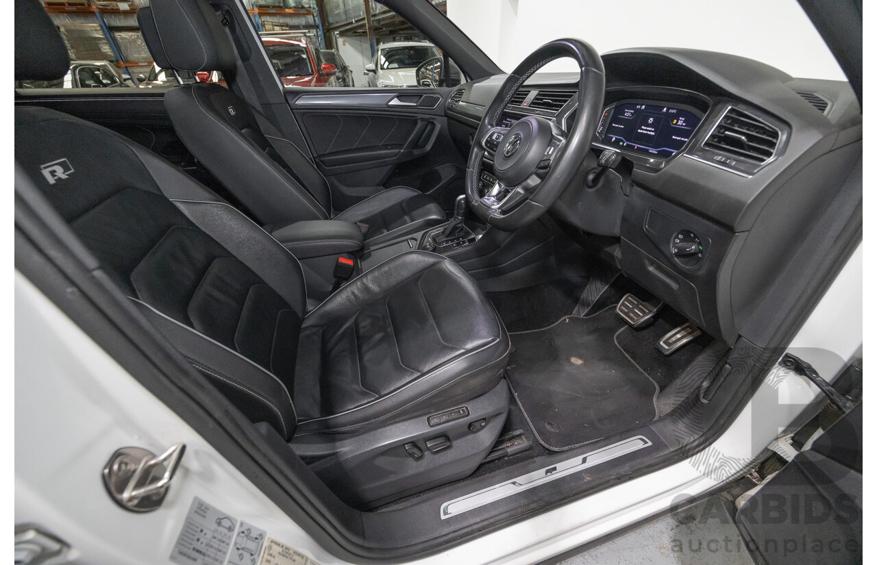10/2019 Volkswagen Tiguan Allspace 162 TSI Highline (AWD) 5NA MY19.5 4d Wagon Pure White Turbo 2.0L - 7 Seater