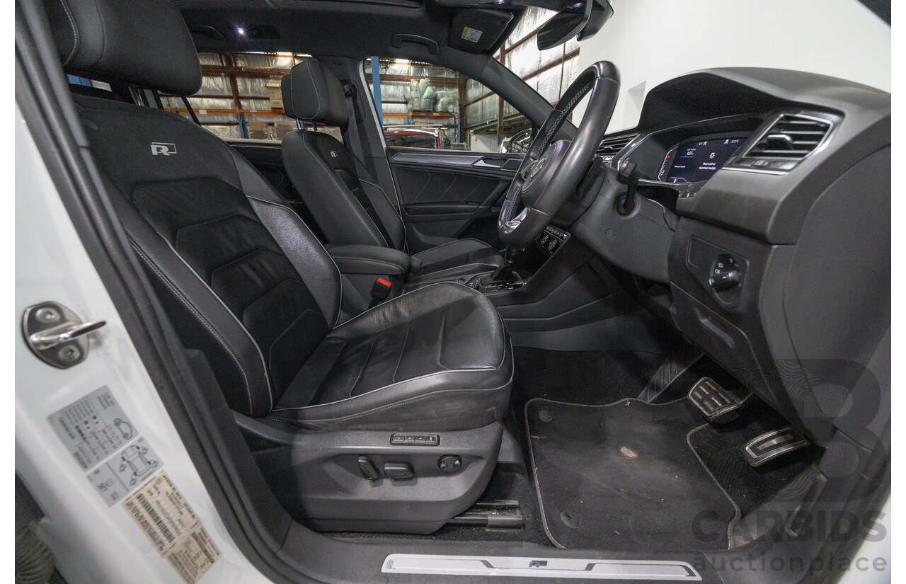10/2019 Volkswagen Tiguan Allspace 162 TSI Highline (AWD) 5NA MY19.5 4d Wagon Pure White Turbo 2.0L - 7 Seater
