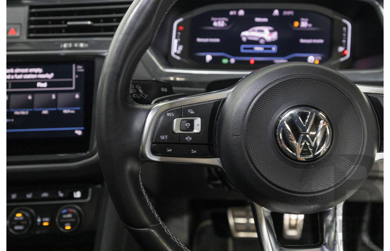 10/2019 Volkswagen Tiguan Allspace 162 TSI Highline (AWD) 5NA MY19.5 4d Wagon Pure White Turbo 2.0L - 7 Seater