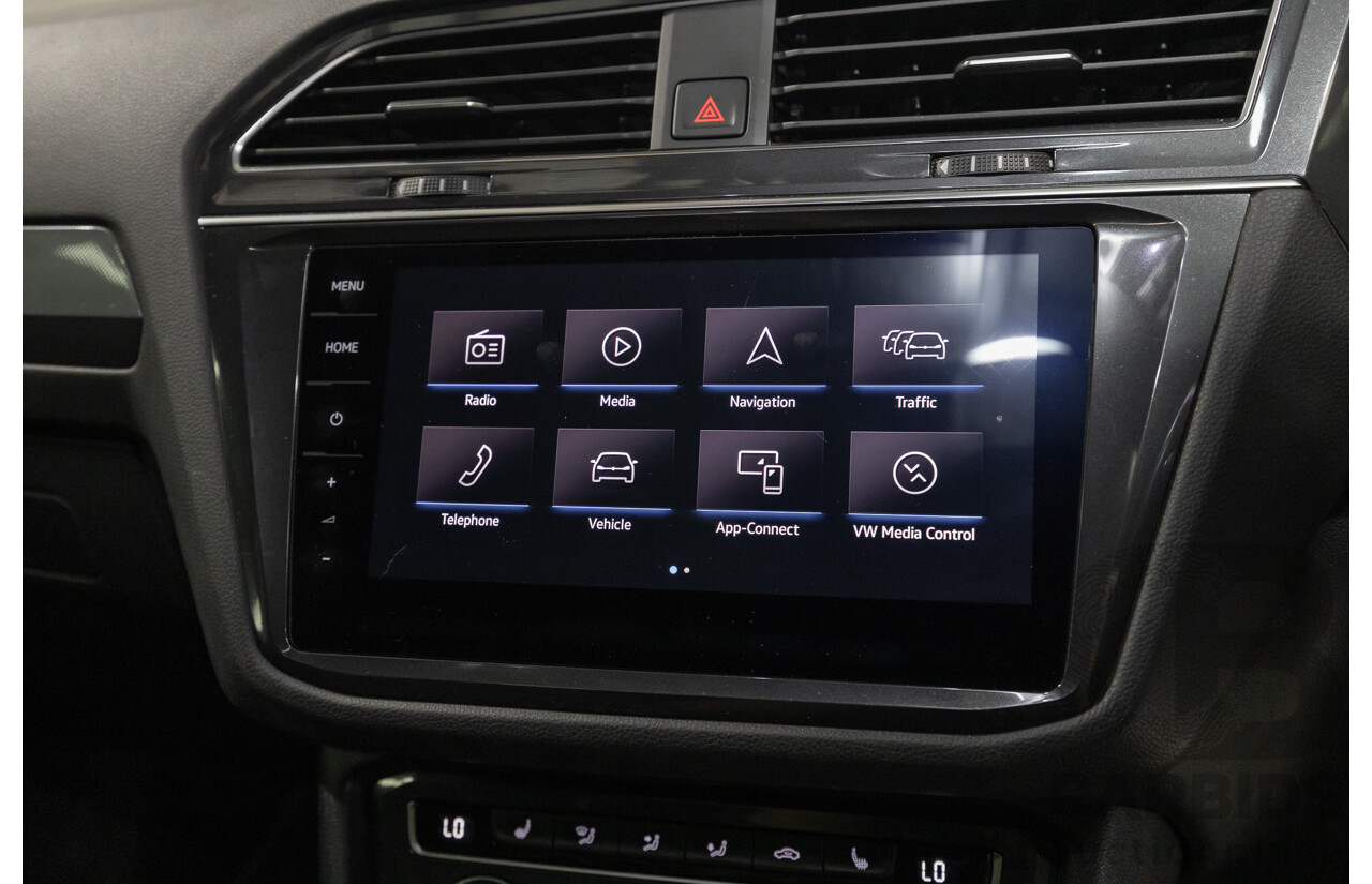 10/2019 Volkswagen Tiguan Allspace 162 TSI Highline (AWD) 5NA MY19.5 4d Wagon Pure White Turbo 2.0L - 7 Seater
