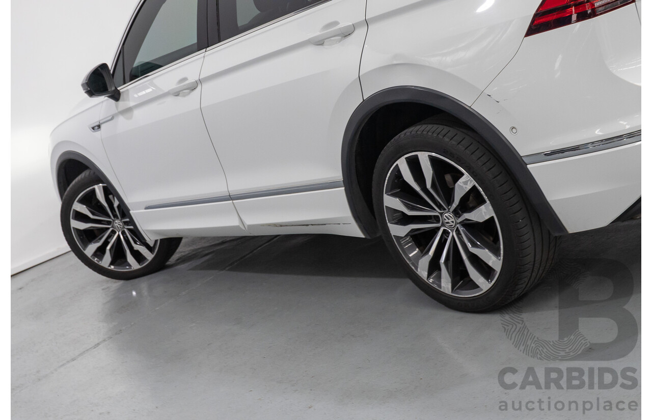 10/2019 Volkswagen Tiguan Allspace 162 TSI Highline (AWD) 5NA MY19.5 4d Wagon Pure White Turbo 2.0L - 7 Seater