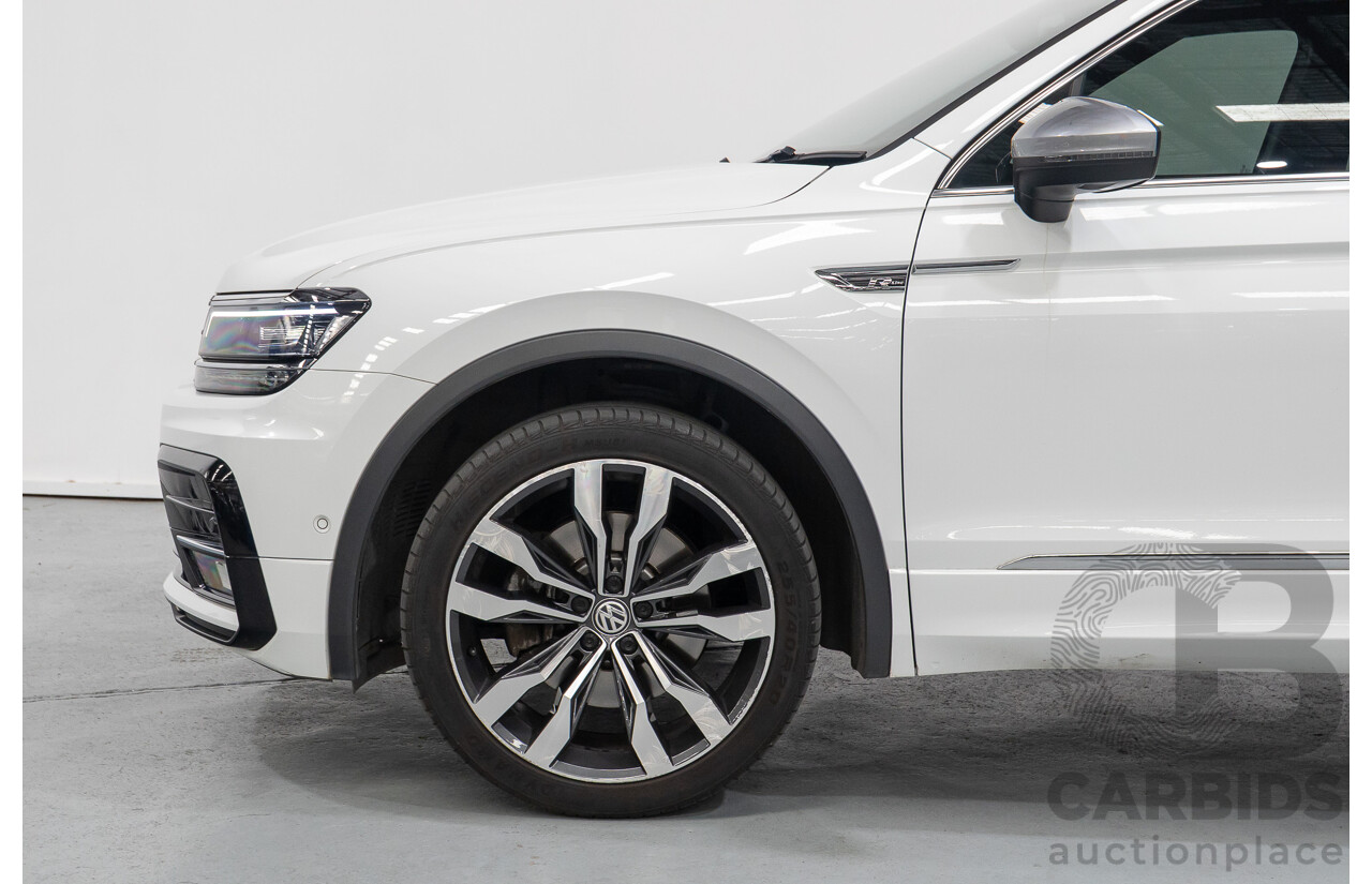 10/2019 Volkswagen Tiguan Allspace 162 TSI Highline (AWD) 5NA MY19.5 4d Wagon Pure White Turbo 2.0L - 7 Seater
