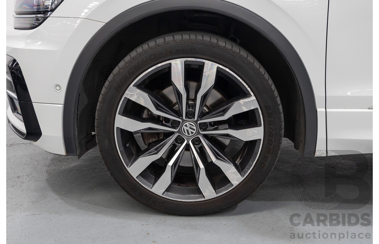 10/2019 Volkswagen Tiguan Allspace 162 TSI Highline (AWD) 5NA MY19.5 4d Wagon Pure White Turbo 2.0L - 7 Seater