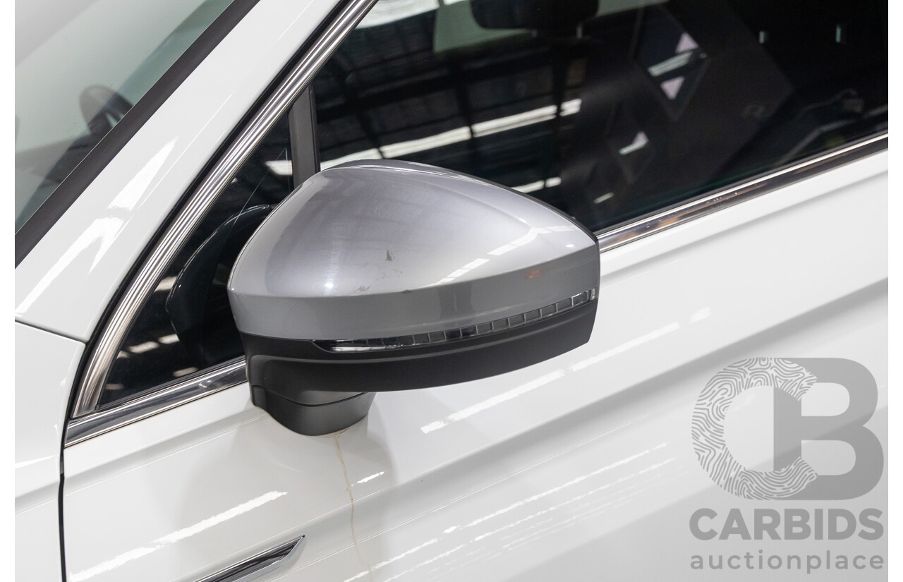 10/2019 Volkswagen Tiguan Allspace 162 TSI Highline (AWD) 5NA MY19.5 4d Wagon Pure White Turbo 2.0L - 7 Seater