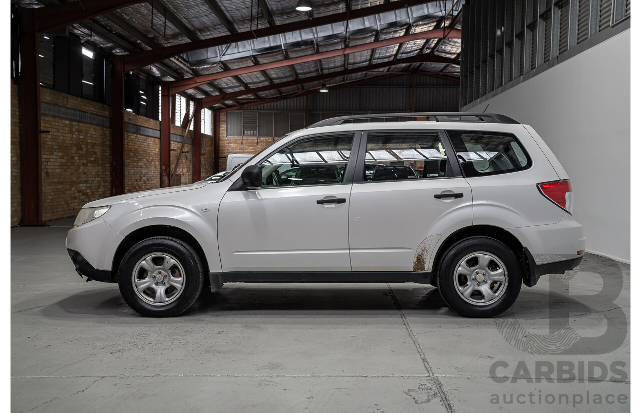 06/2009 Subaru Forester X (AWD) MY10 4d Wagon White 2.5L