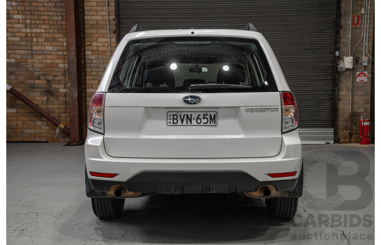06/2009 Subaru Forester X (AWD) MY10 4d Wagon White 2.5L