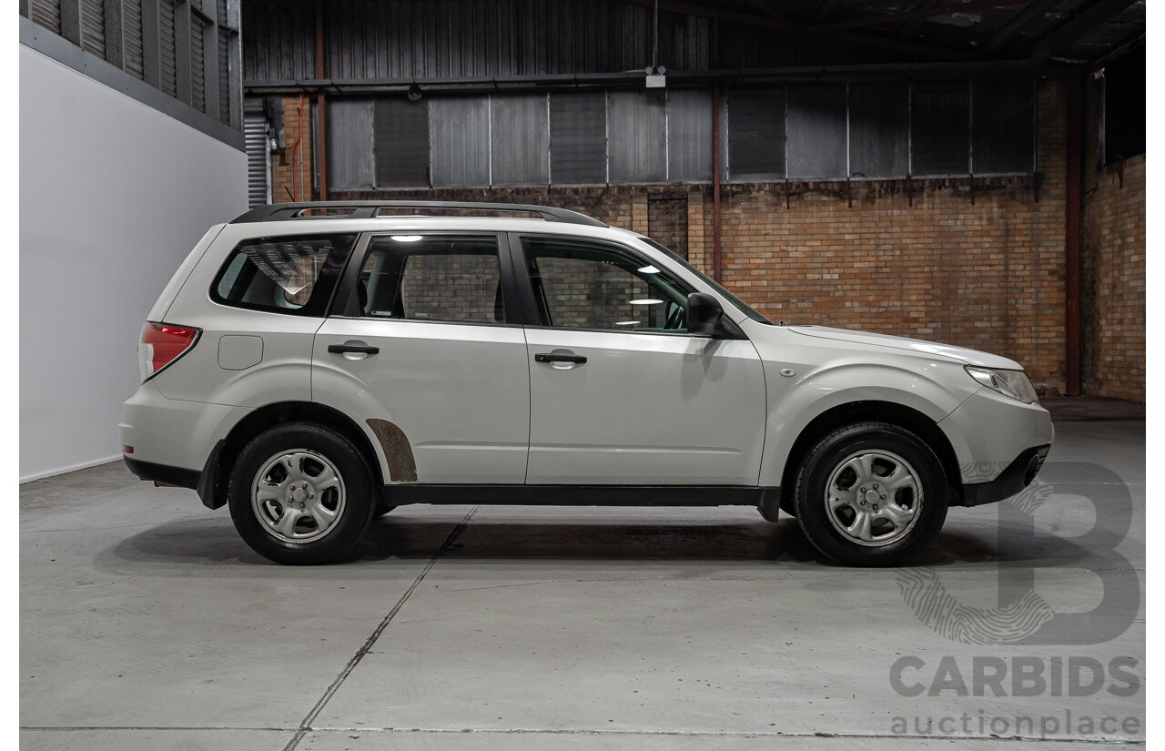 06/2009 Subaru Forester X (AWD) MY10 4d Wagon White 2.5L