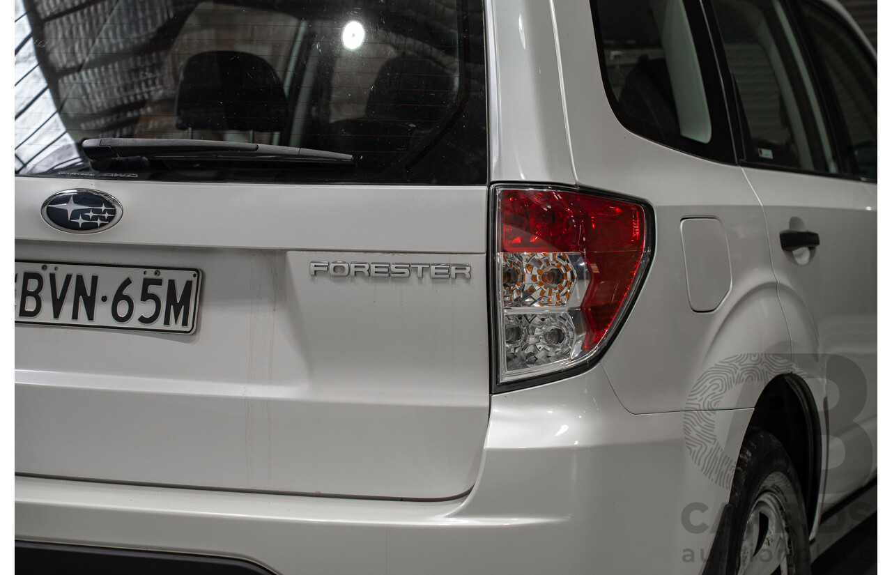 06/2009 Subaru Forester X (AWD) MY10 4d Wagon White 2.5L