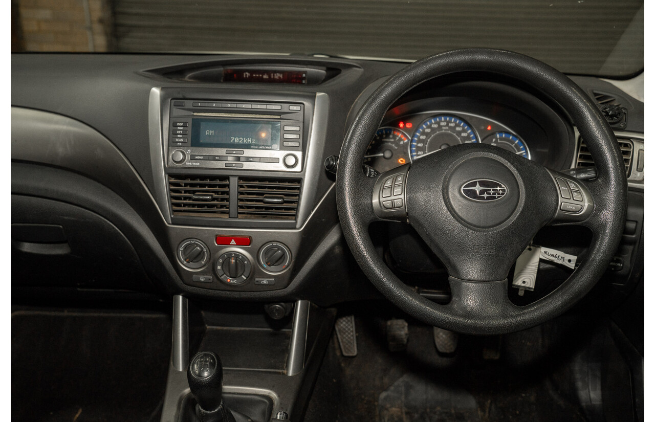 06/2009 Subaru Forester X (AWD) MY10 4d Wagon White 2.5L