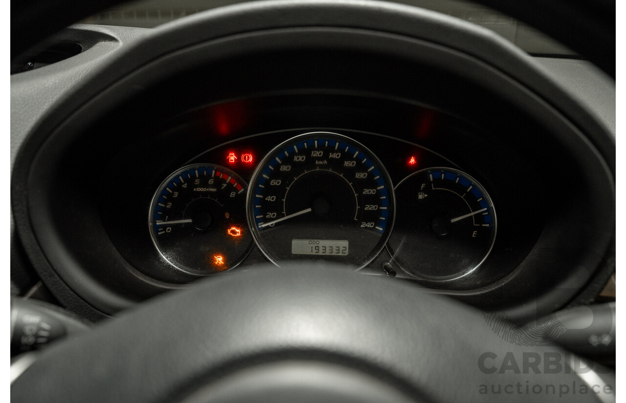 06/2009 Subaru Forester X (AWD) MY10 4d Wagon White 2.5L