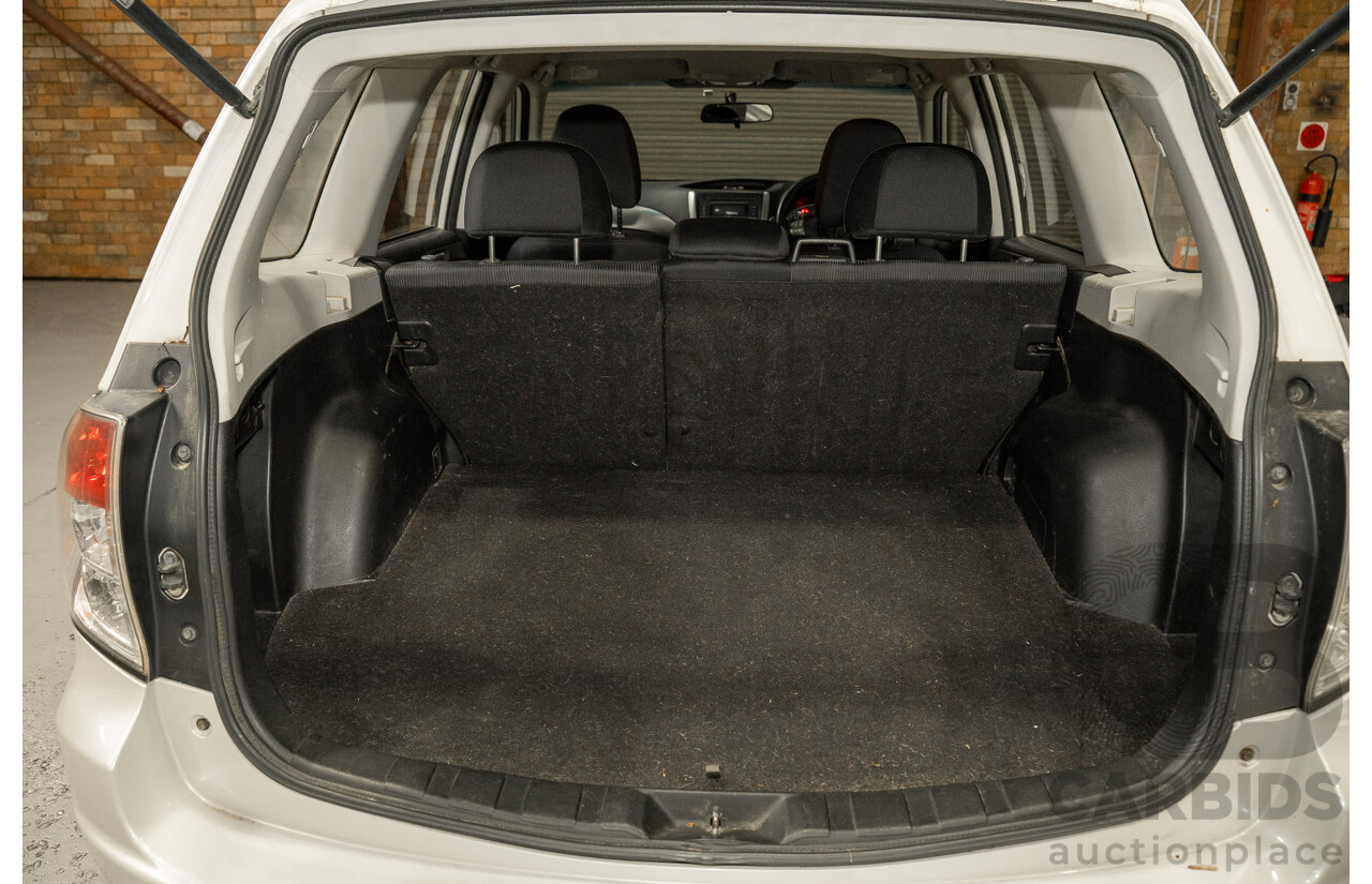 06/2009 Subaru Forester X (AWD) MY10 4d Wagon White 2.5L