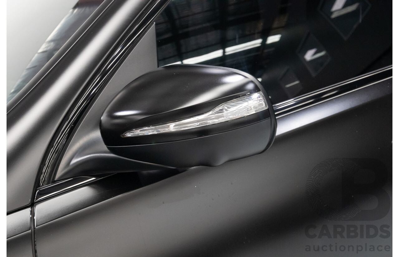 9/2021 Mercedes-Benz GLS 400d 4MATIC (AWD) X167 4d Wagon Obsidian Black Metallic / Wrapped Black Twin Turbo Diesel 2.9L