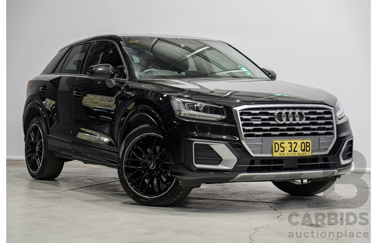10/2018 Audi Q2 2.0 TFSI Quattro Sport (AWD) GA MY18 4d Wagon Myth Black Turbo 2.0L
