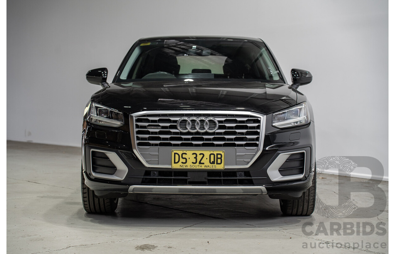 10/2018 Audi Q2 2.0 TFSI Quattro Sport (AWD) GA MY18 4d Wagon Myth Black Turbo 2.0L