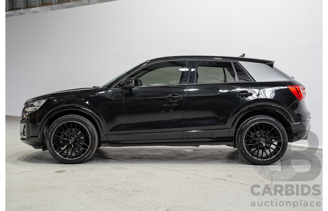 10/2018 Audi Q2 2.0 TFSI Quattro Sport (AWD) GA MY18 4d Wagon Myth Black Turbo 2.0L