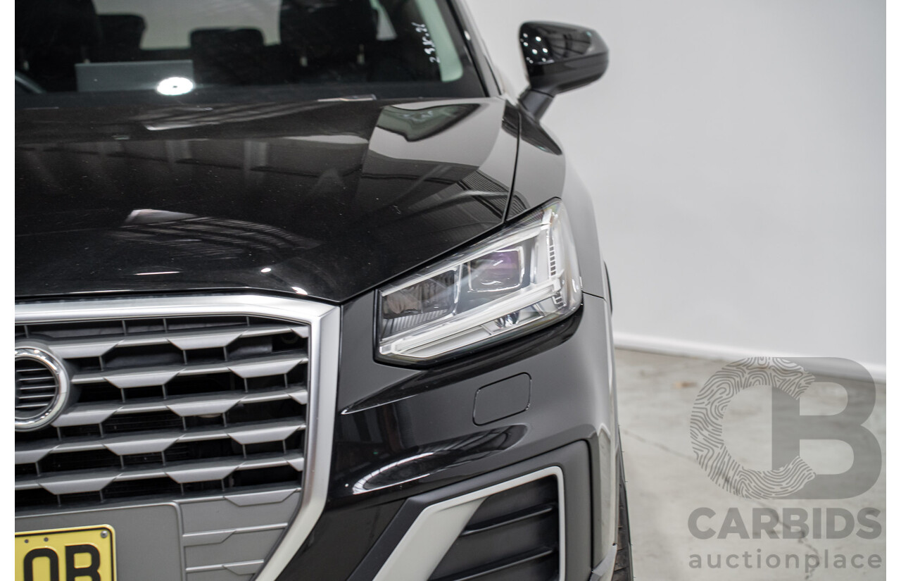 10/2018 Audi Q2 2.0 TFSI Quattro Sport (AWD) GA MY18 4d Wagon Myth Black Turbo 2.0L