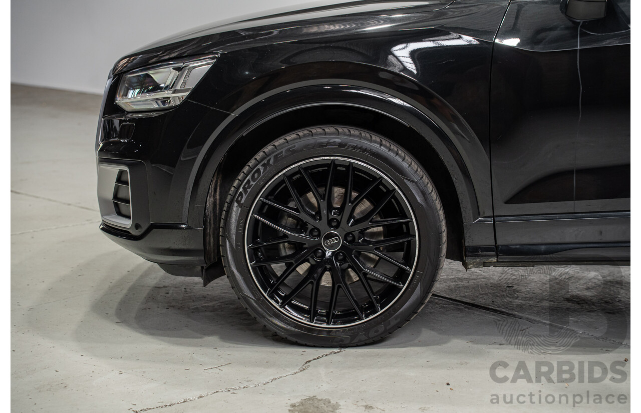 10/2018 Audi Q2 2.0 TFSI Quattro Sport (AWD) GA MY18 4d Wagon Myth Black Turbo 2.0L